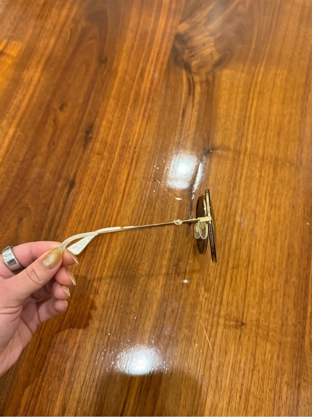 authentic gucci holographic tiger sunglasses